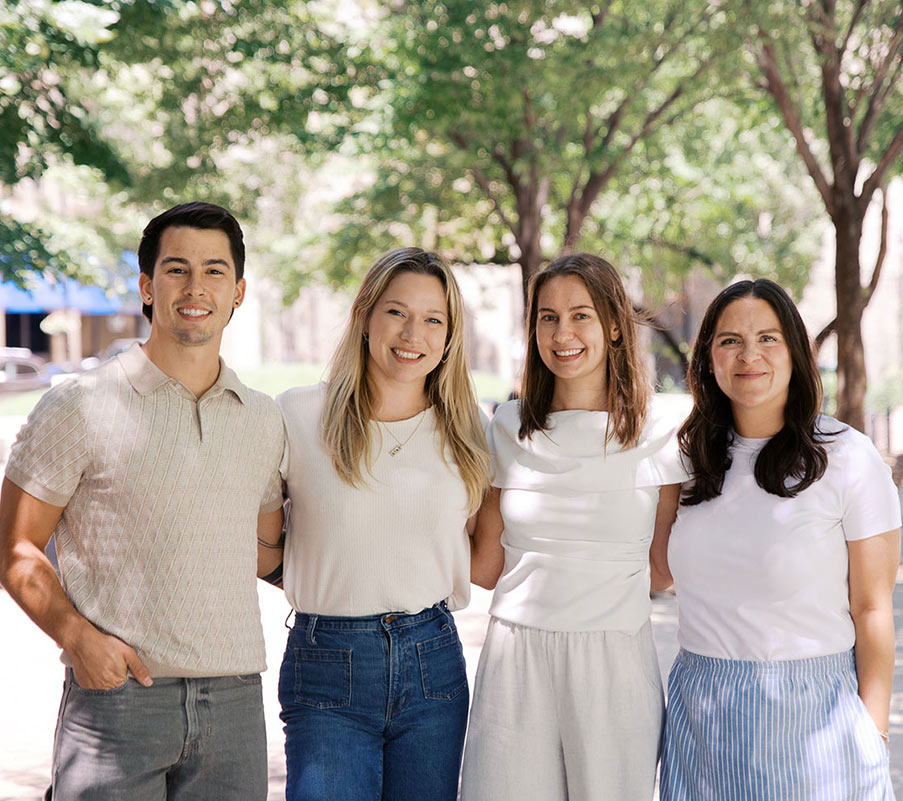 Group of smiling dietitians