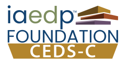 IAEDP CEDS-C Badge