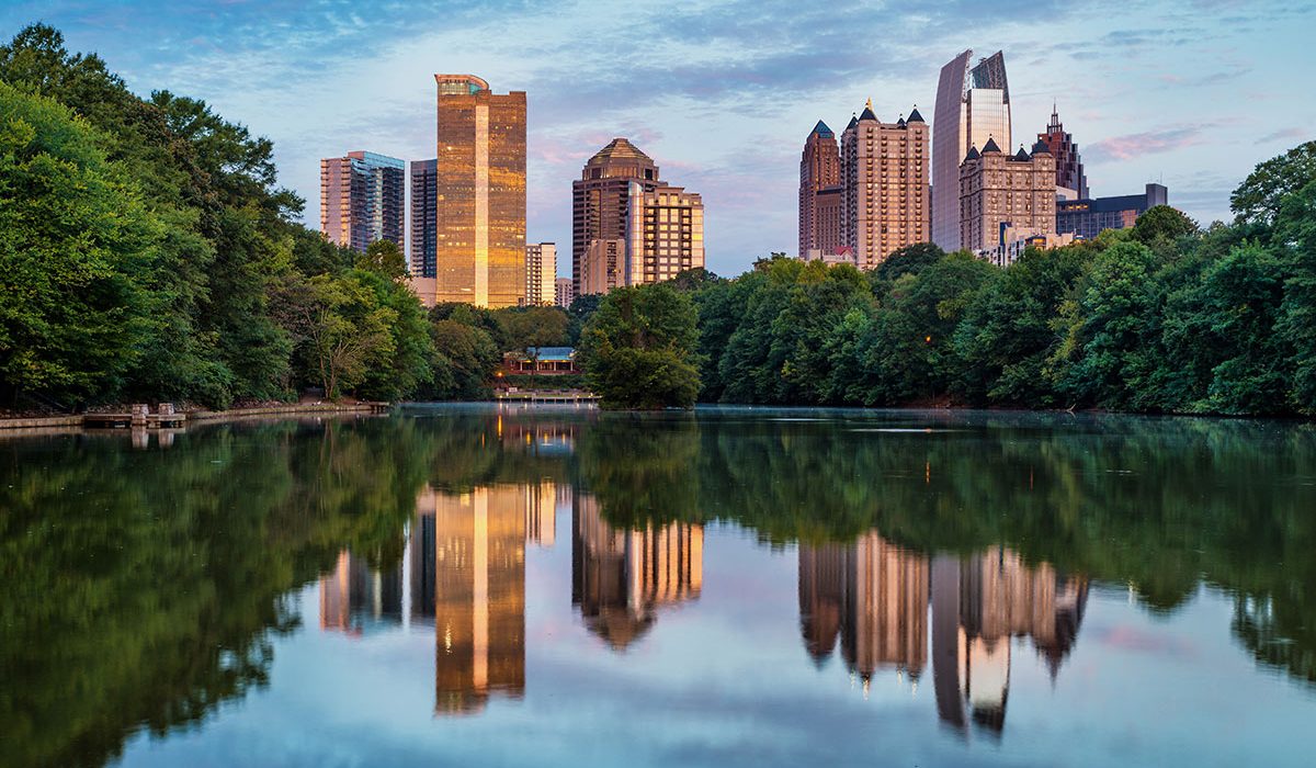Skyline of Atlanta, GA