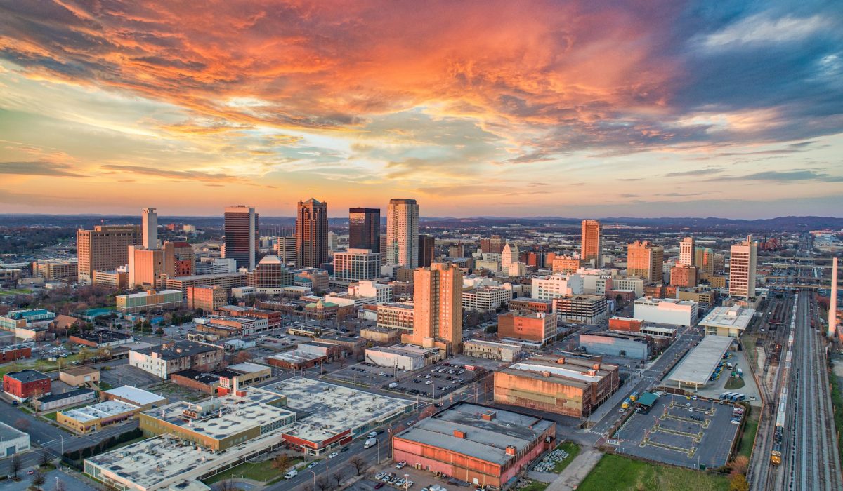 Skyline of Birmingham, AL